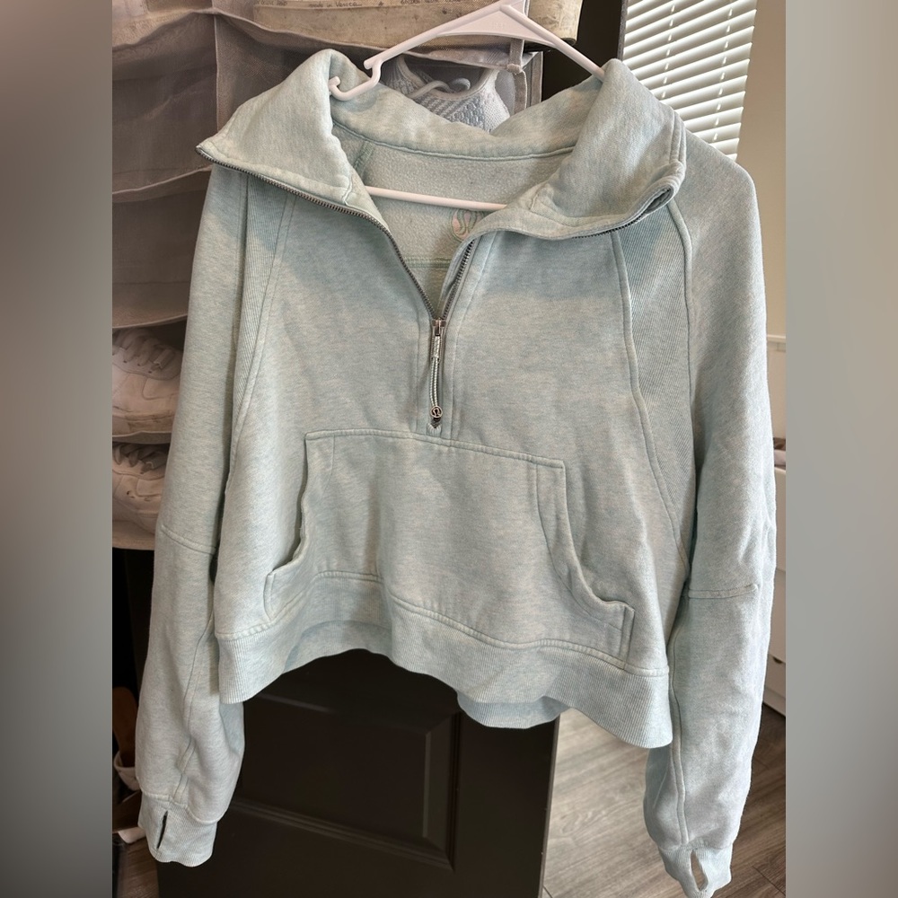Lululemon Scuba Half-Zip Crop Jacket